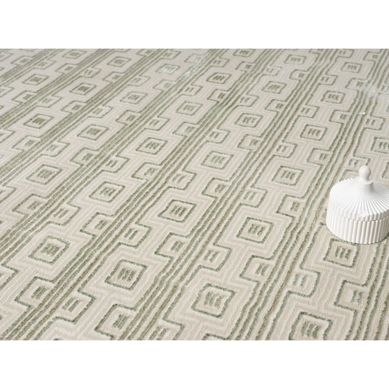 Ksamil Collection Abstract Geometric Area Rug