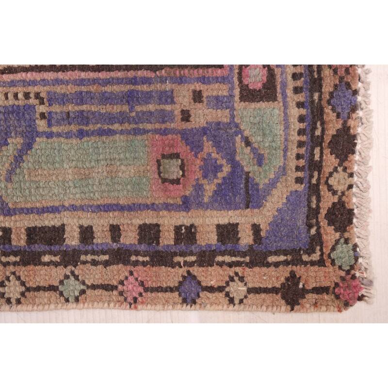 ECARPETGALLERY Hand-knotted Antalya Vintage Brown Wool Rug - 4'1 x 6'8