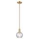 Option Clear Water Glass / Champagne Bronze