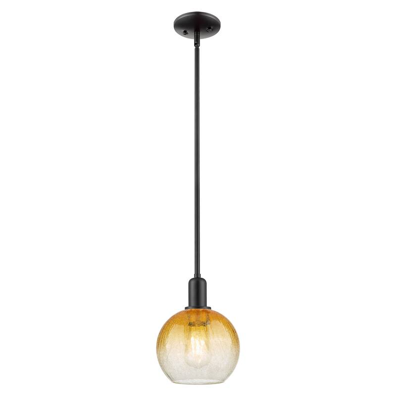 Innovations Lighting 716-1S-G483-8AM Brookhaven Globe 8" Wide Mini