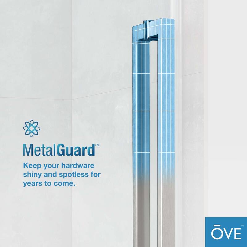 OVE Decors Bel Soft-Close Frameless Sliding Soft Close Shower Door