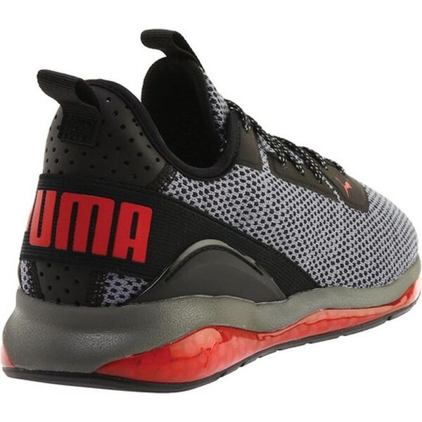 puma black ribbon red