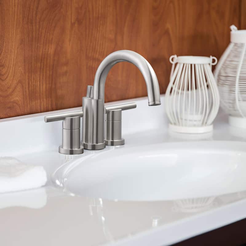 Design House Double Handle 4" Centerset Bathroom Faucet