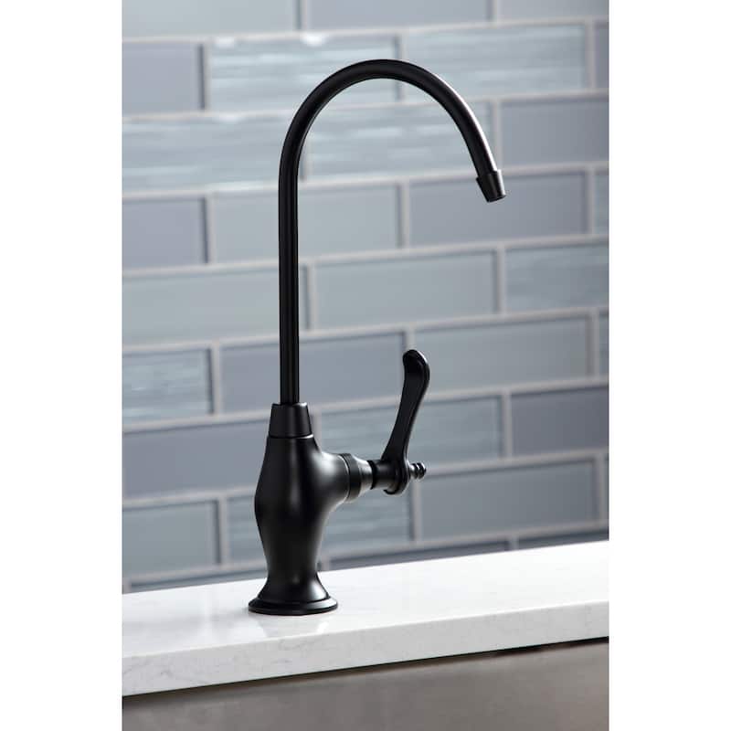 Templeton 1-Handle Water Filtration Faucet - Matte Black