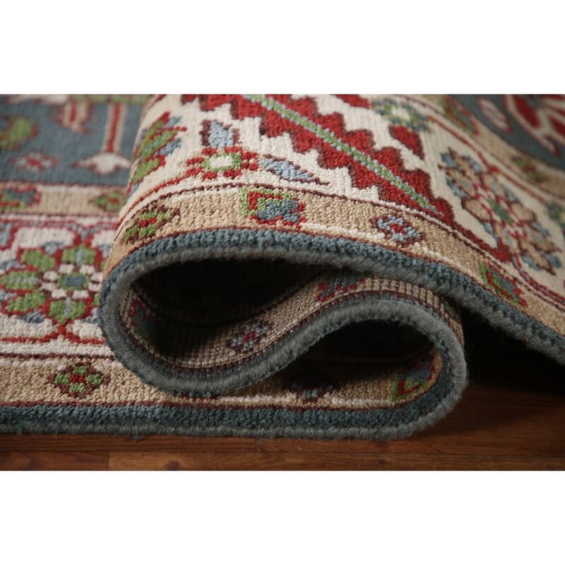 Oushak Oriental Area Rug Hand-Knotted Wool Carpet - 7'11"x 9'10"