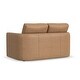 preview thumbnail 5 of 5, Grace 61'' Genuine Leather Square Arm Loveseat