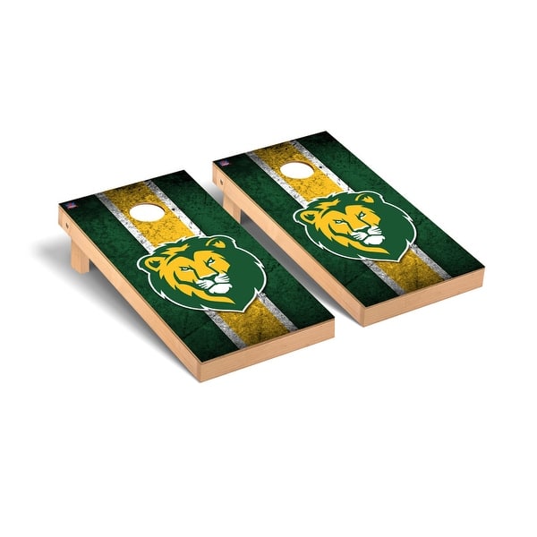 slide 2 of 5, Southeastern Louisiana SLU Lions Vintage Cornhole Board Set