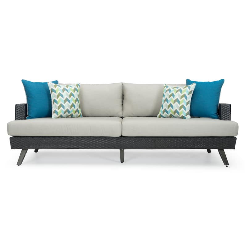 Portofino Casual 7 Piece Sunbrella Outdoor Patio Seating Set