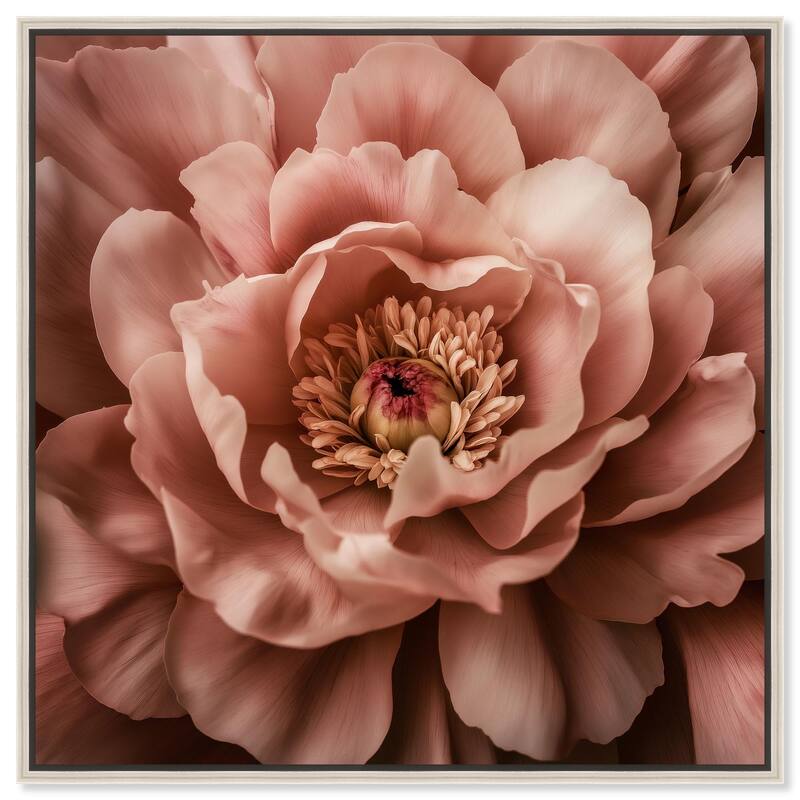 Romantic Elegance II Canvas by Art Remedy - Silver - 12" x 12"