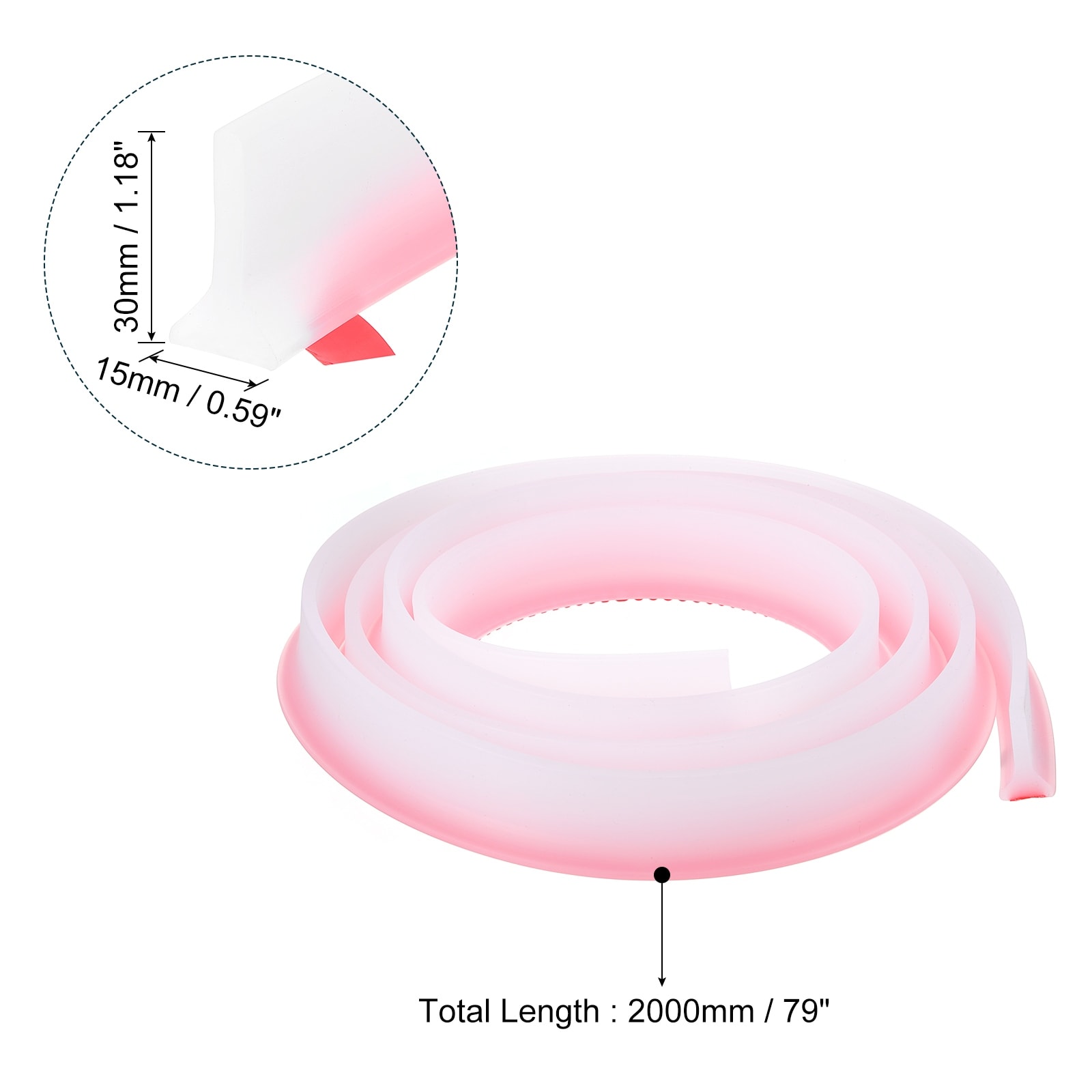 Collapsible Shower Barrier Stopper T-shape Water Splash Guard Blocker for Bathroom Kitchen Countertop