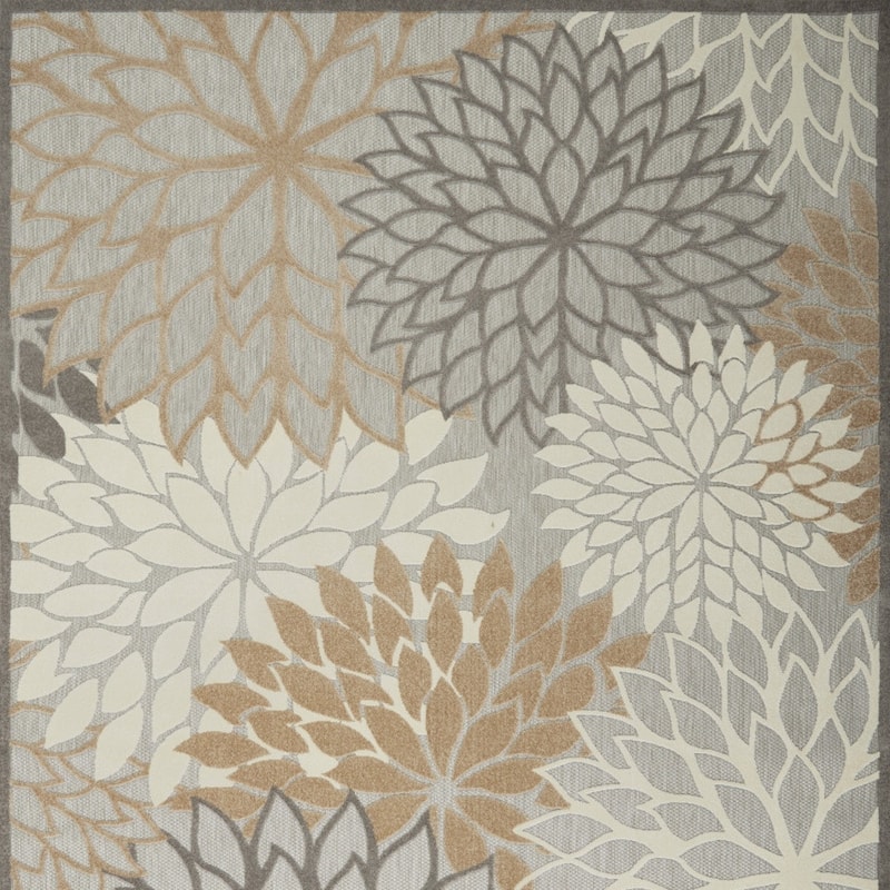 HomeRoots Contemporary Rectangle Outdoor Rug - 12' X 15'