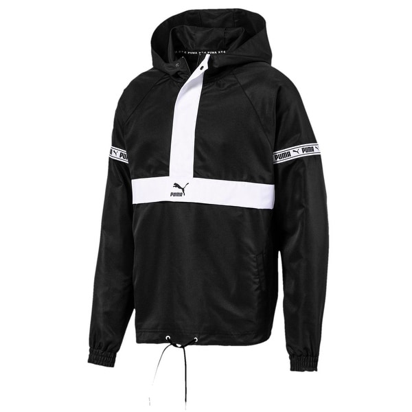 Puma Mens Jacket White Black Size XL 