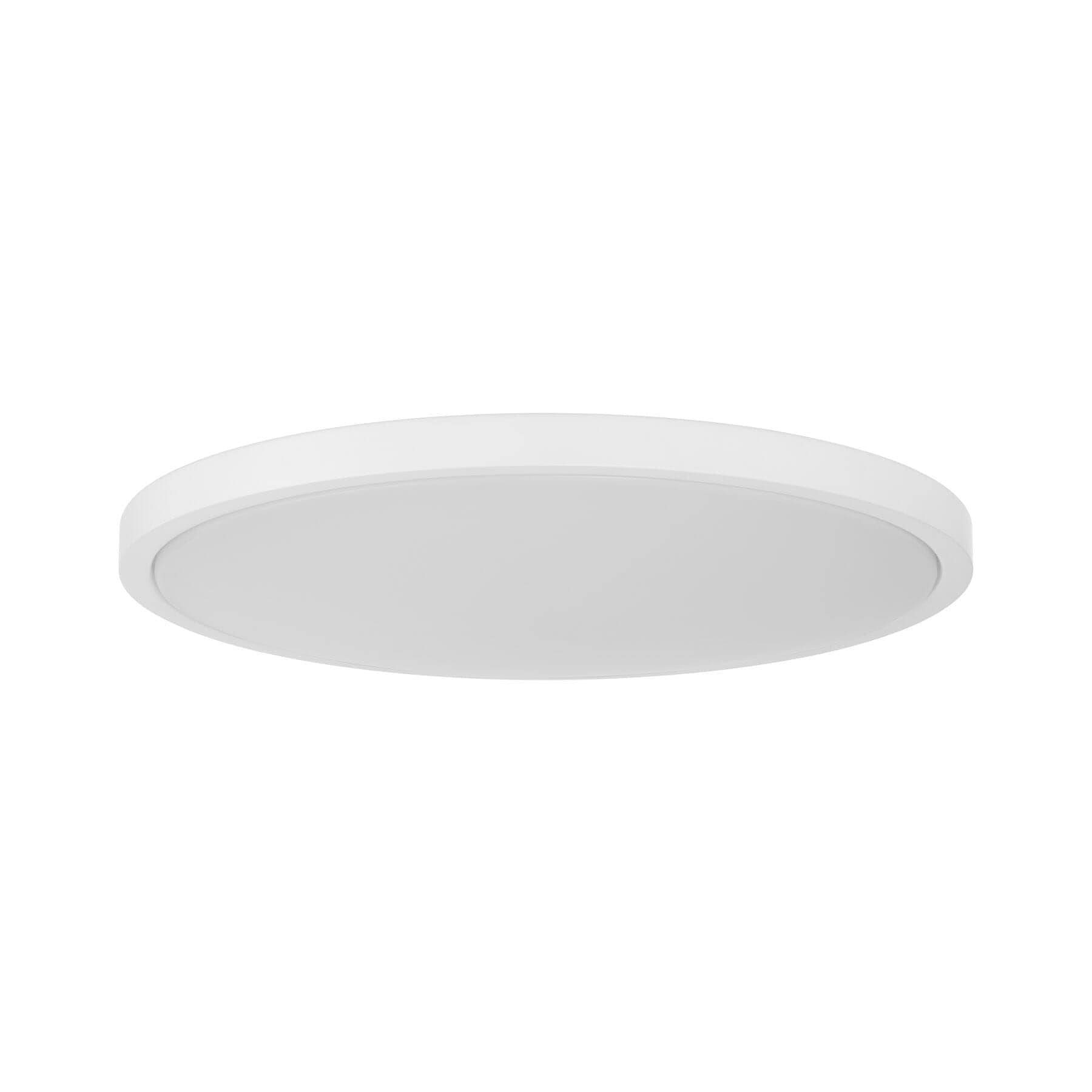 20" LED Flush Mount in White