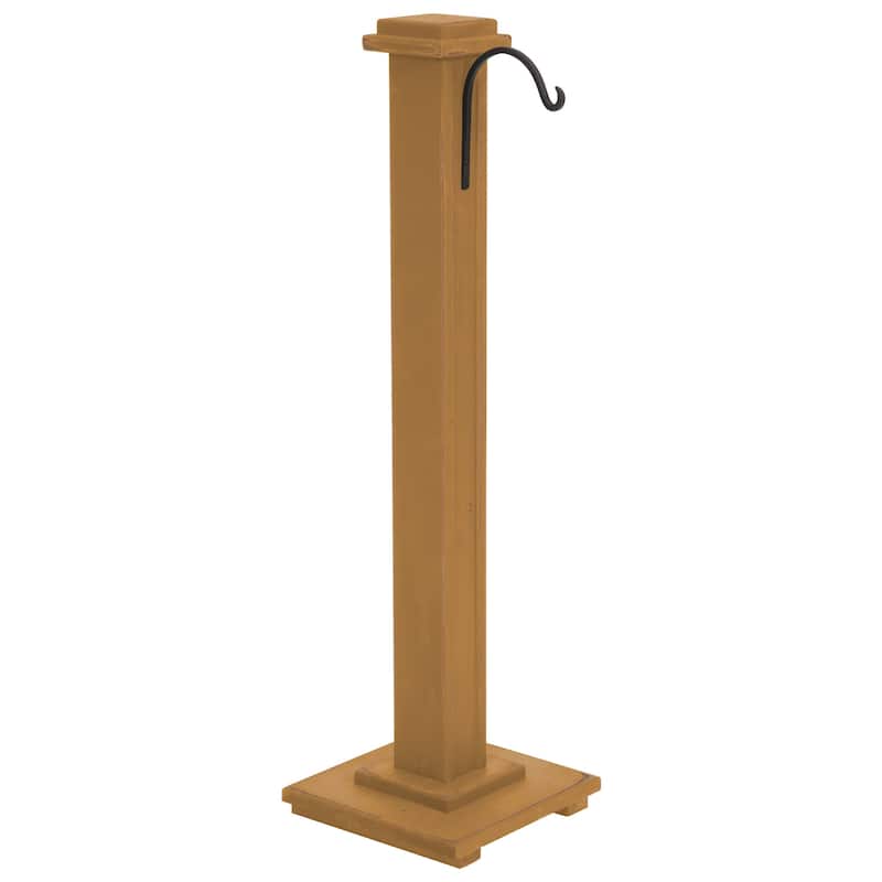 Farmhouse Lantern Holder - Mustard Yellow