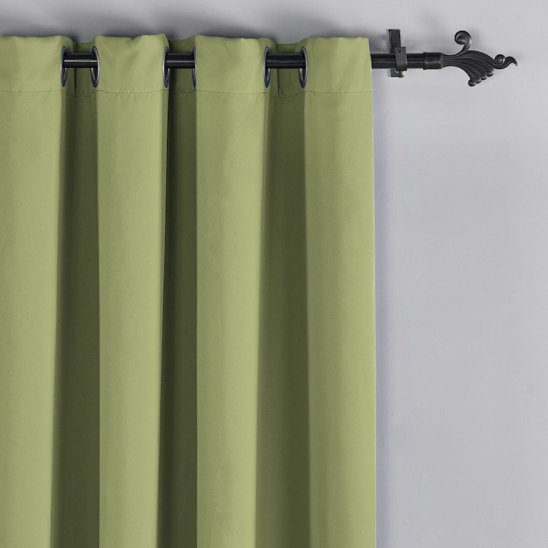 Blackout Window Panel Curtain Set (2 Panels and 2 matching Tie Backs)