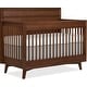 preview thumbnail 17 of 21, Evolur Loft Antilia Mid-Century 4-in-1 Convertible Crib Walnut