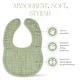 preview thumbnail 17 of 60, Muslin Cotton Baby Bibs Adjustable Size with Easy Snaps by Comfy Cubs