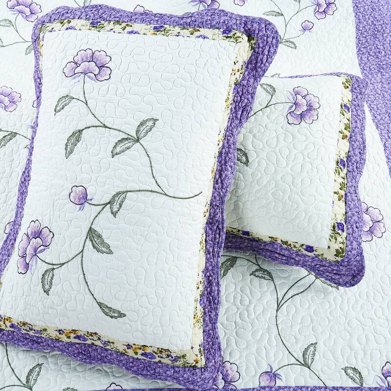 Serenta Oversized Saigon 7 Piece Bedspread Set, Queen and King