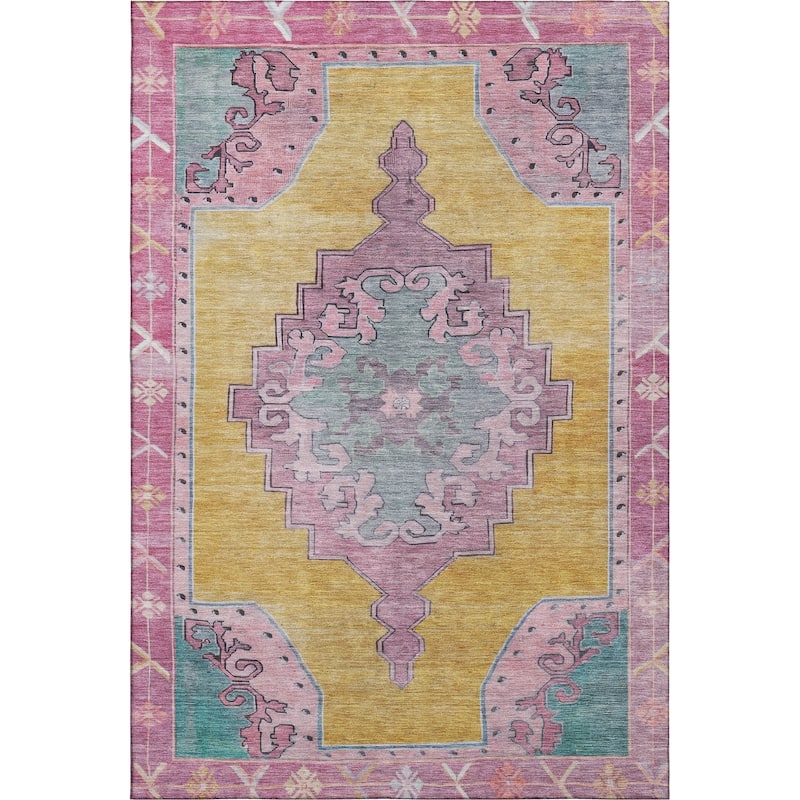 Premium Washable Super Soft Vintage Traditional Mayfield Rug