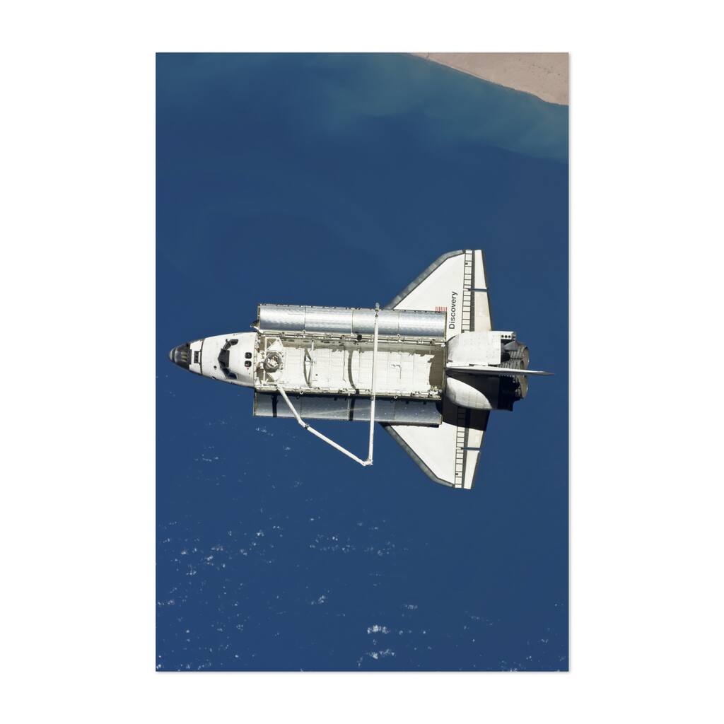 Space Shuttle Discovery Photography Nature Art Print/Poster