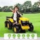 preview thumbnail 24 of 25, Kids Ride on Tractor with Detachable Trailer and Remote Control