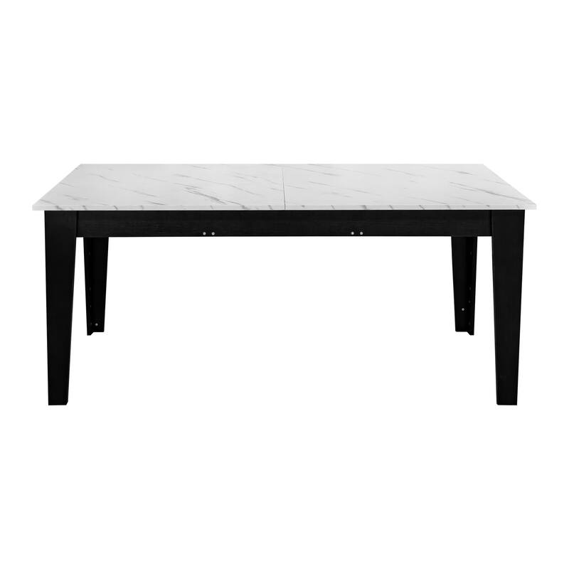 Dining Table, 106.3 in Large Extendable Kitchen Table