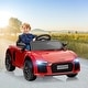 preview thumbnail 2 of 7, Ride On Car Licensed by Audi w/Remote Control Red