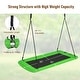 preview thumbnail 10 of 45, Goplus 700lb Giant 60'' Platform Tree Swing Outdoor w/ 2 Hanging - See details