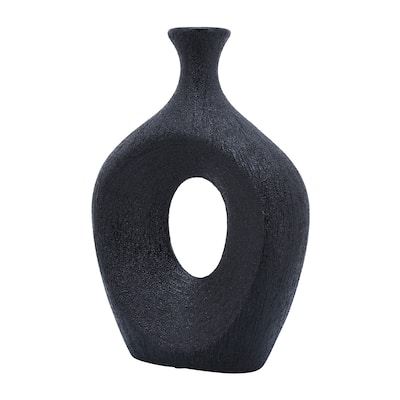 Sagebrook Home Abstract Unique Cut Out Sculptural Vase