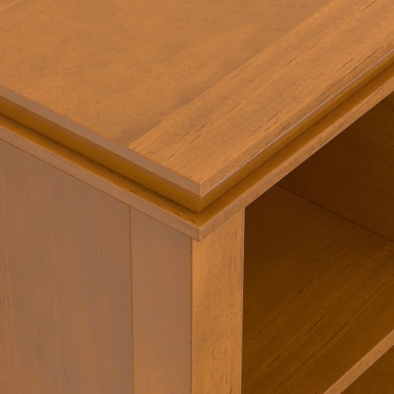 WYNDENHALL Stratford SOLID WOOD 48x57 inch Transitional 12 Cube Storage - 57"w x 15.75"d x 48"h