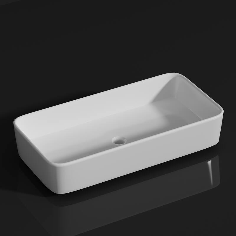 47.2" Stylish & Spacious: Modern Black Bathroom Vanity Set
