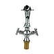 preview thumbnail 5 of 11, Chrome Bathroom Faucets 9.5 in. Dolphin Shaped Bathroom Sink Faucet with 2 Handles Renovators Supply