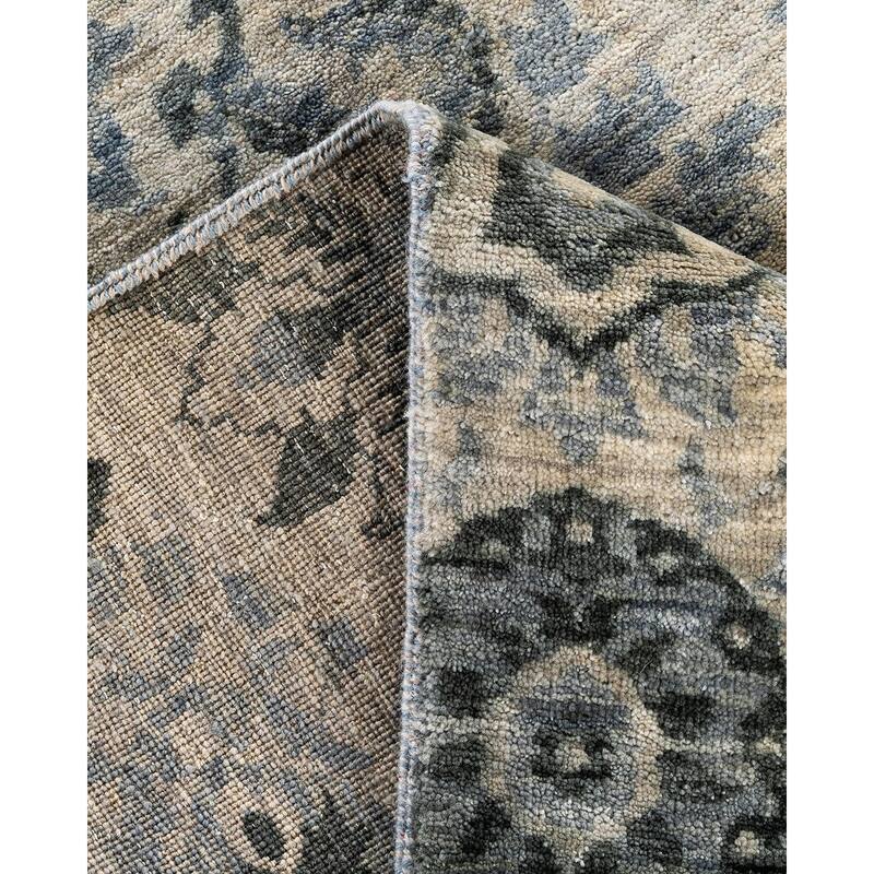 Ikat One-of-a-Kind Hand-Knotted Area Rug, Beige - 8' 3" x 10' 0"