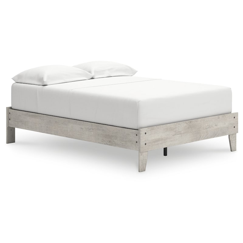 Signature Design by Ashley Shawburn Gray Platform Bed