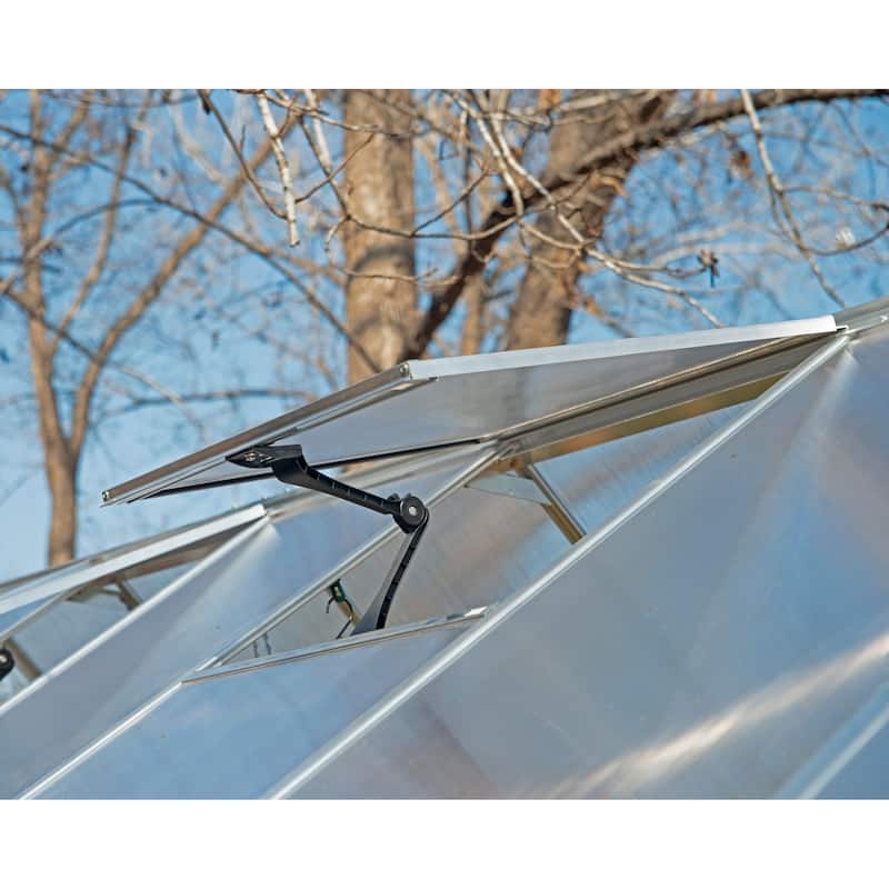 Hybrid 6 ft. Silver/Clear DIY Greenhouse Kit