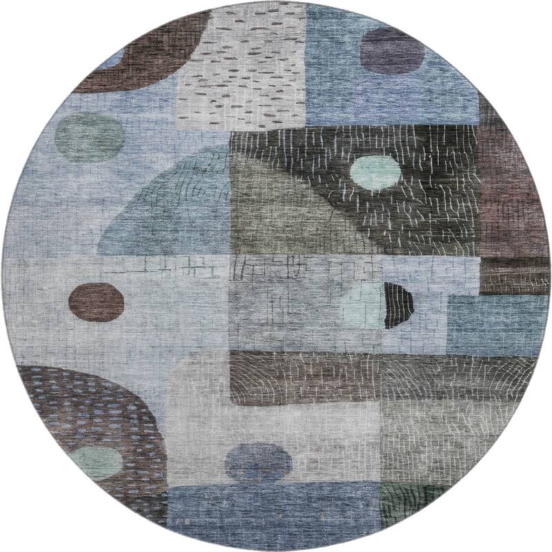 Premium Washable Super Soft Modern Retro Mayfield Rug