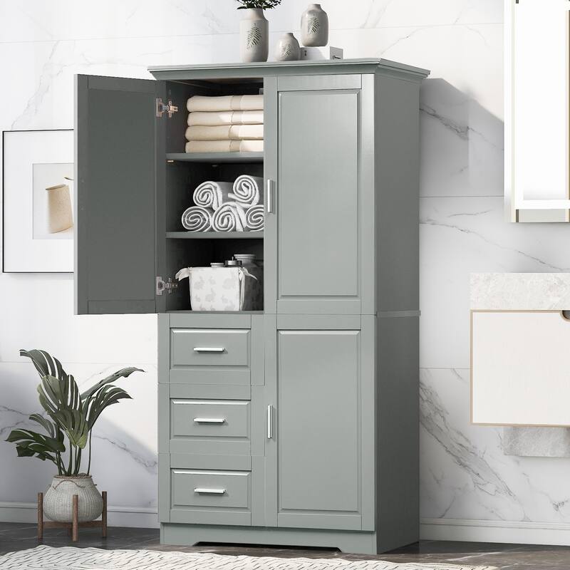 Bathroom Cabinet with Doors