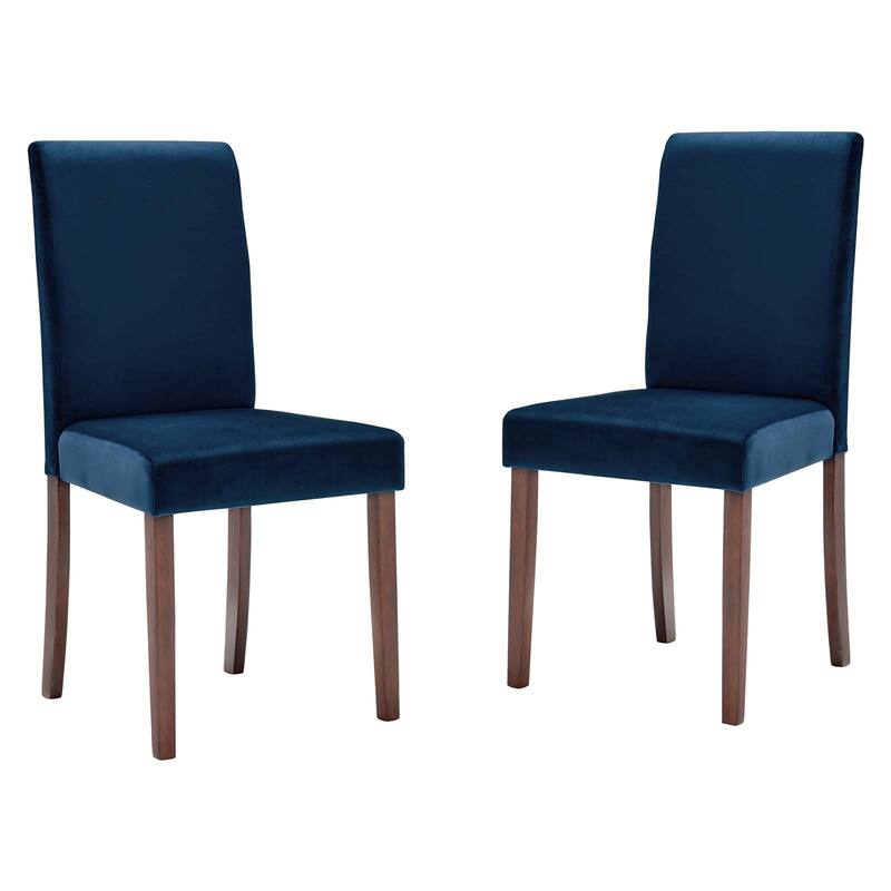 Copper Grove Piskent Velvet-upholstered Armless Dining Chairs (Set of 2)