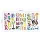 preview thumbnail 13 of 12, Walplus Kids Learning Alphabets Wall Sticker Nursery Decor Art Decal