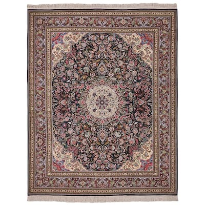 EXQUISITE RUGS ONE-OF-A-KIND Super Fine Antique Weave Hand Knotted RED Rug - 8'2"x10'