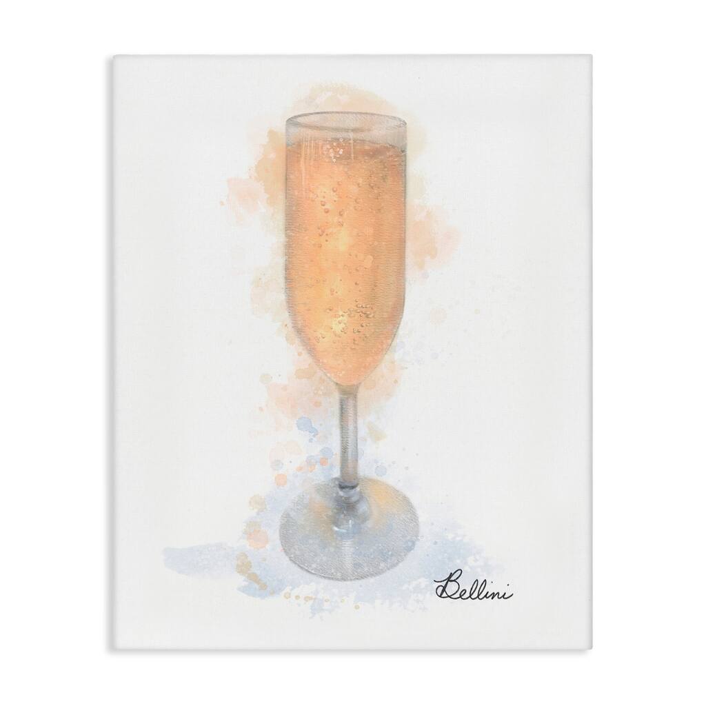 Stupell Gleaming Bellini Glass Canvas Wall Art Design By Matthew Piotrowicz