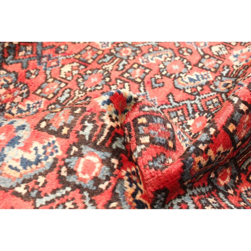 ECARPETGALLERY Hand-knotted Andelz Red Wool Rug - 2'5 x 9'2