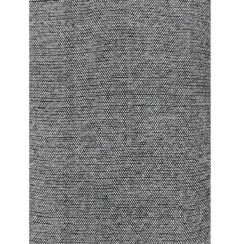 Sevita Interwoven Dash Geometric Throw Pillow with Tassels