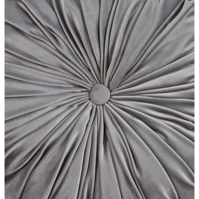 Velvet Pintuck Throw Pillow