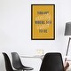 preview thumbnail 7 of 13, iCanvas "Encouraging Words - Exactly" by Becky Thorns Framed