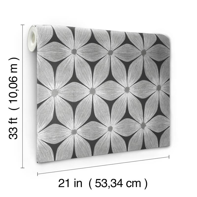 Sall, Everlasting Wallpaper, 21 in x 33 ft = 57.7 sq ft, Wallpaper Roll