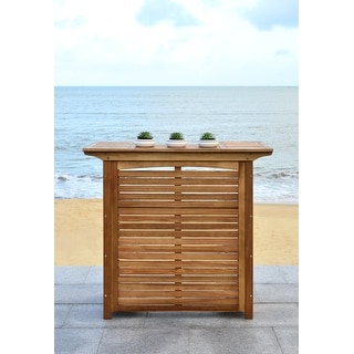Safavieh Monterey Brown Acacia Bar Table