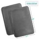preview thumbnail 135 of 153, Empyrean Ultra Soft Plush Bathroom Rug - Non-Slip, Velvet, Memory Foam Bath Mat - Set of 2