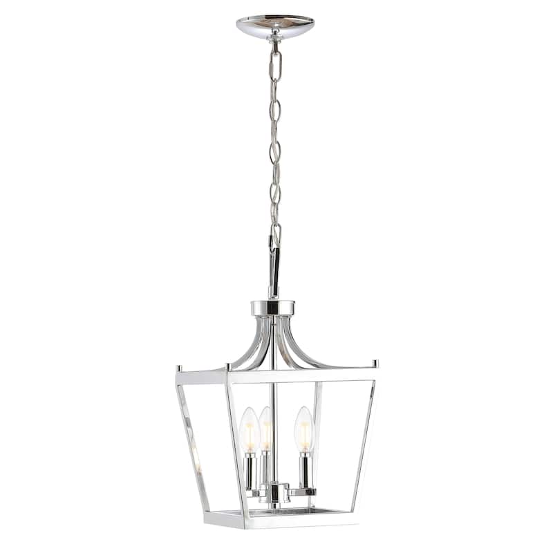 SAFAVIEH Lighting Soka 3-light Pendant - 10"x10"x21-93" - 10Wx10Dx93H