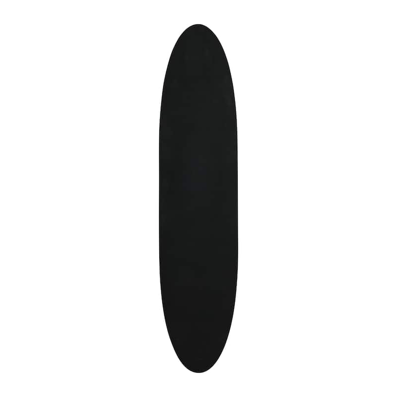 Lacquered Wood Surfboard Wall Décor